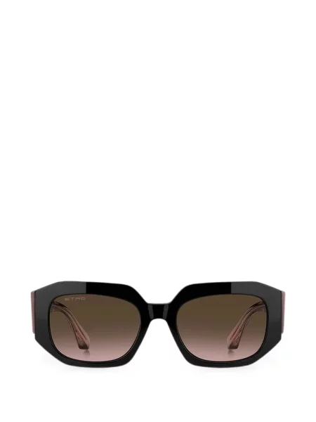 Ochelari de soare Etro cu imprimeu geometric negru