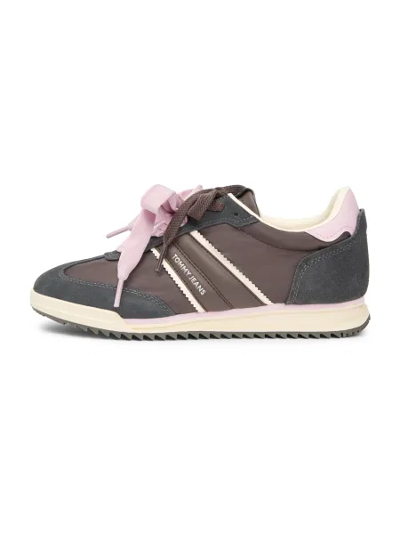 Sneakers Tommy Jeans Tjw Low Profile Runner negru