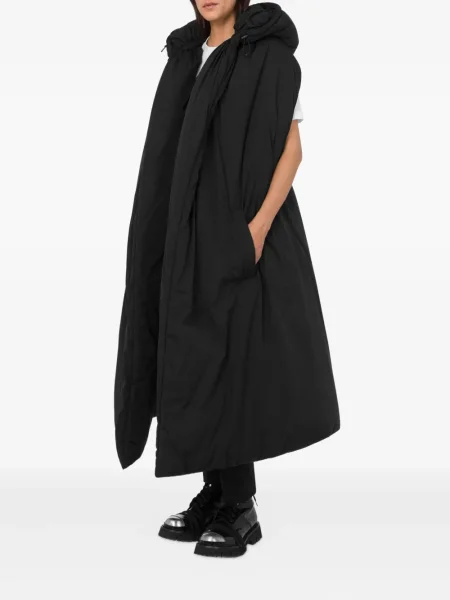 Vestă Moschino cu glugă negru