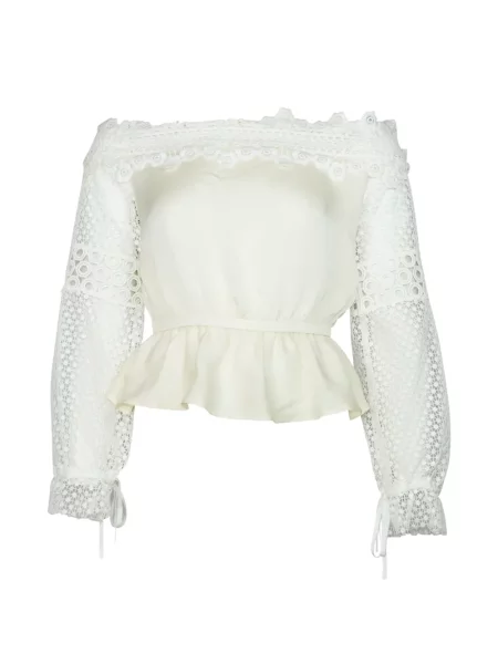 Top Self-portrait z odkrytymi ramionami