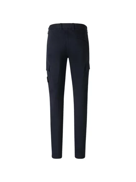Pantaloni cargo Stone Island cu strasuri albastru