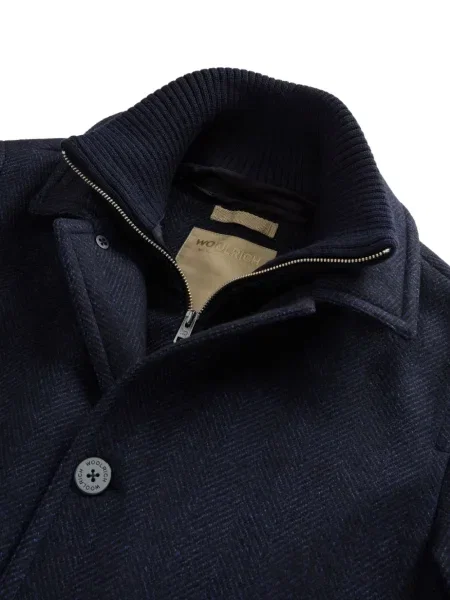 Căciulă Woolrich tricotate albastru