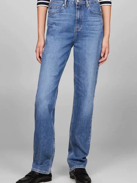Класичні прямі джинси Tommy Hilfiger сині