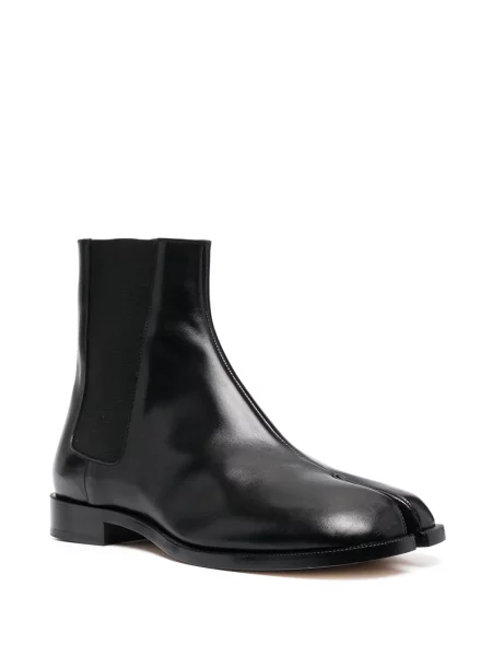Botine chelsea Maison Margiela din piele negru