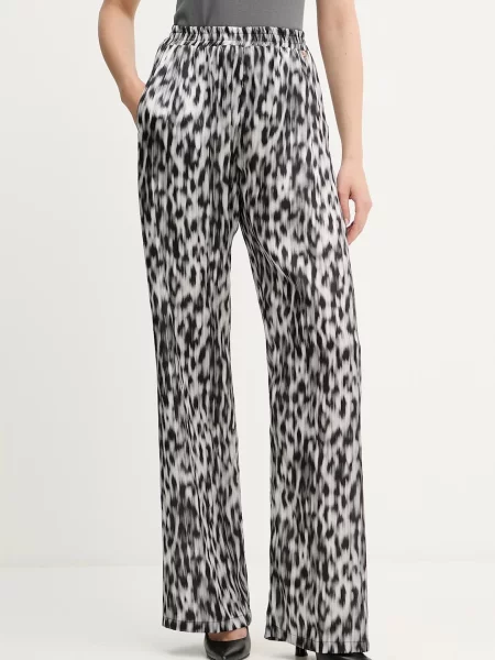 Silvian Heach pantaloni LEGABIO lat high waist negru