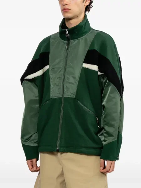 Geacă Toga din fleece verde
