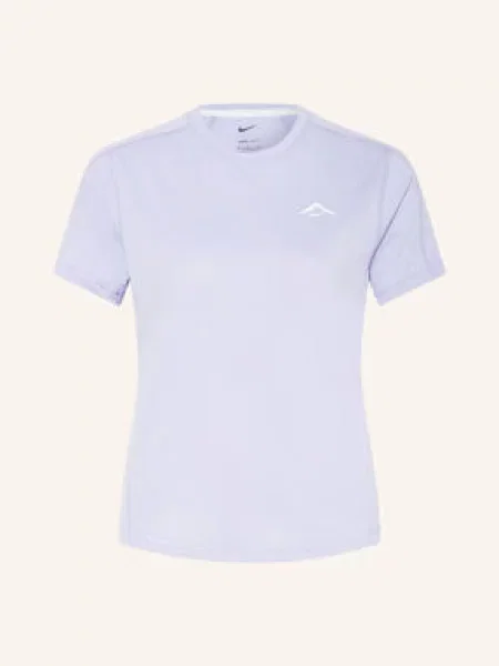 Nike Běžecké Tričko Trail Dri-Fit světle fialová