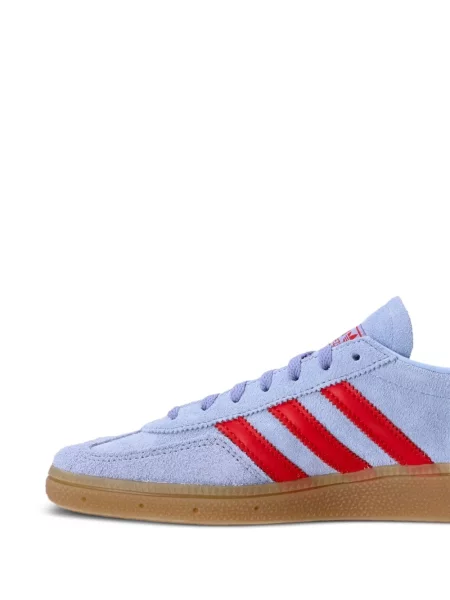 Ριγέ sneakers Adidas Spezial σουέντ μωβ