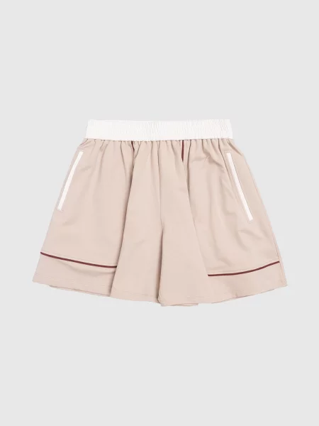 Детские шорты Brunello Cucinelli бежевые