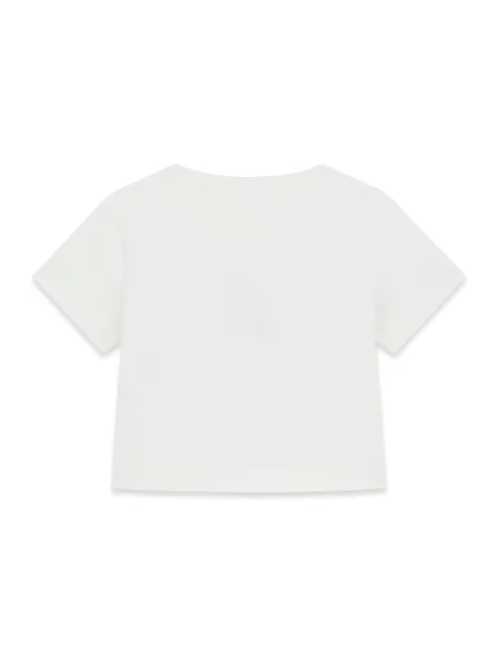 Guess Majica Relaxed Fit bela