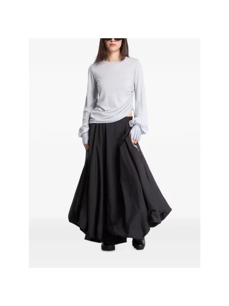 Top Y-3 wełniany szary
