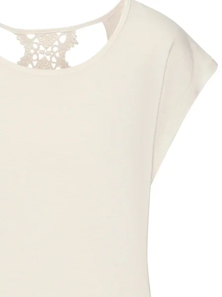 LASCANA Tricou crem
