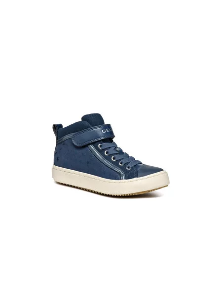 Sneakersy Geox J Kalispera Girl M Tmavomodrá