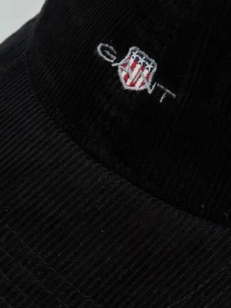 SAPKA GANT SHIELD CORD CAP None fekete