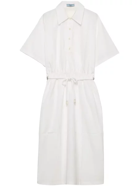 Rochie Prada de costum alb