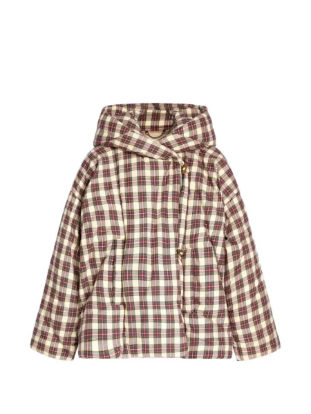 Geacă cu puf Dries Van Noten de flanelă
