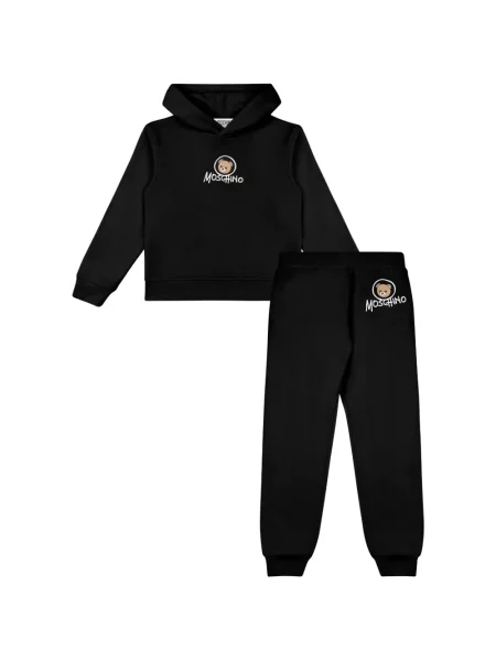 Komplet dresowy dziecięcy Moschino czarny