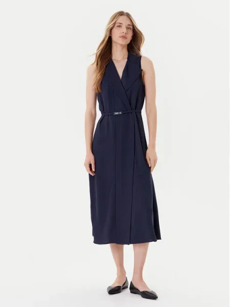 BOSS Rochie cocktail Dimosa Bleumarin
