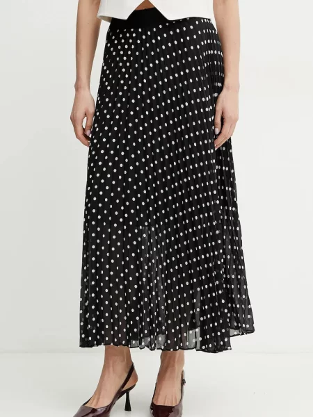 Morgan szoknya midi harang alakú fekete