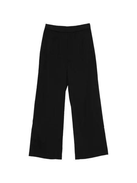 Pantaloni Patrizia Pepe din poplin negru