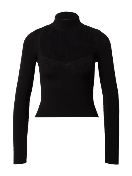 Gina Tricot Tricou Freya' negru