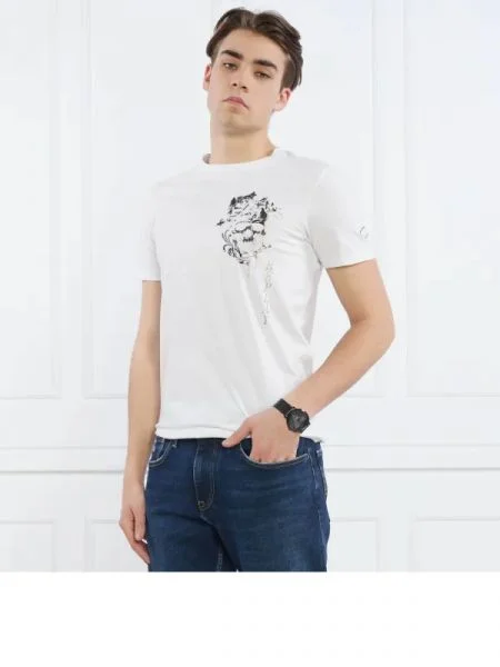 Replay Tricou alb