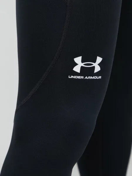 Under Armour legginsy treningowe gładkie czarny