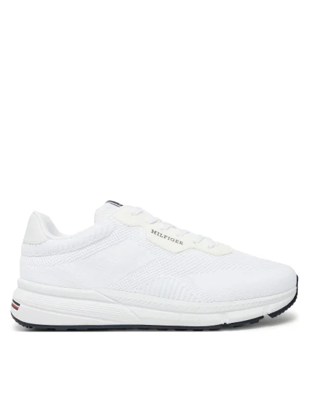 Маратонки Tommy Hilfiger LIGHTWEIGHT RWB KNIT бяло