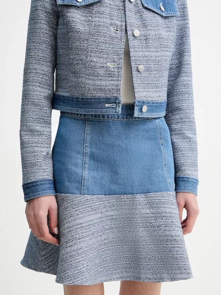 Guess fustă ELSIE albastru