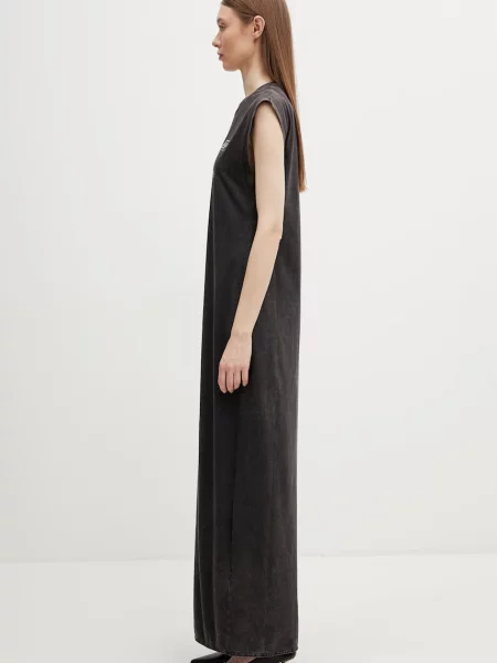 Off-White Racer rochie cu imprimeu din alb