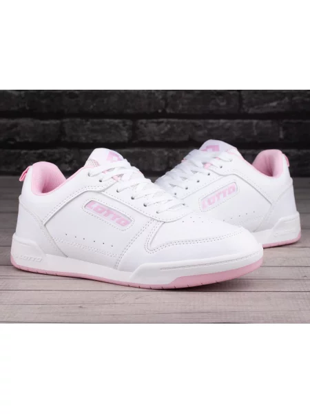 Buty sportowe do chodzenia Lotto TOCO BC białe