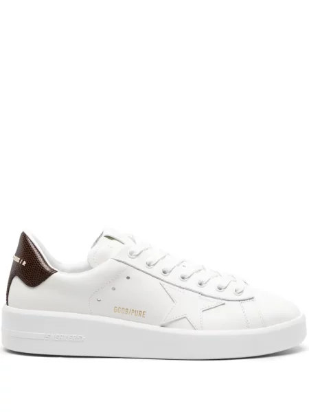 Sneakerși Golden Goose din piele alb