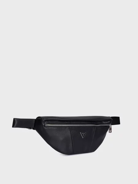 Поясна сумка Guess чорна