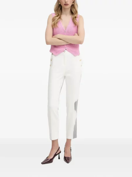 Pantaloni Morgan alb