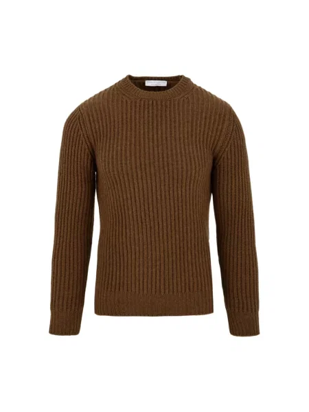 Sweter Filippo De Laurentiis brązowy