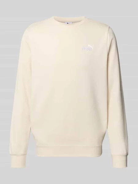 Bluza z wyhaftowanym logo Puma Performance biała