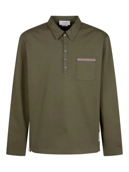 Polo Thom Browne verde