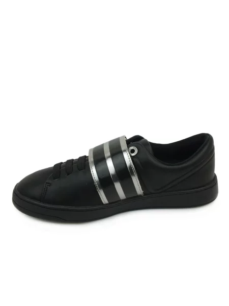 Sneakersy Guess skórzane czarne