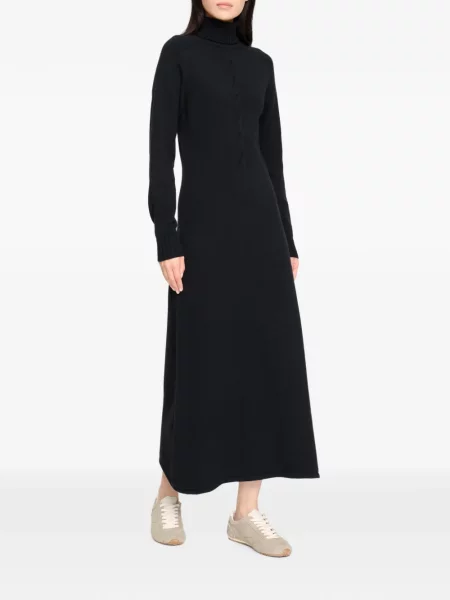 Rochie maxi Barrie tricotate negru