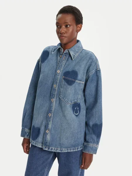 HUGO Jeans srajca modra