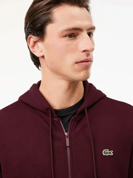 Свитер Lacoste бордовый