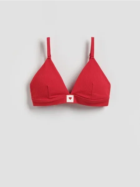 Reserved Sutien din moale roșu