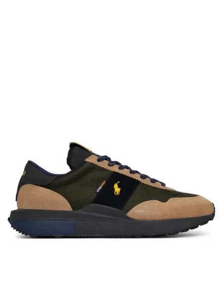 Polo Ralph Lauren Sneakers Train 89 PP deschis maro