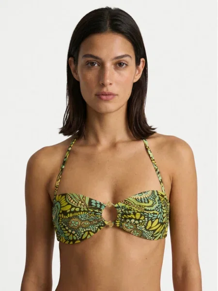 Guess Bikini partea de sus verde