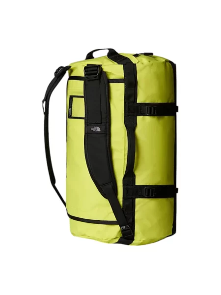 Torba podróżna The North Face Base Camp Duffel S 50 l sulphur spring green/tnf black zielona