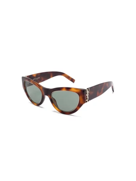Okulary przeciwsłoneczne Saint Laurent zielone