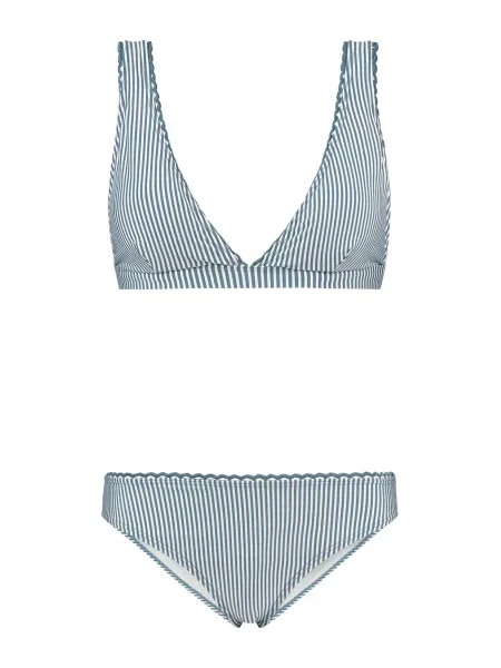 Shiwi Costum de baie două piese Amy bleumarin alb