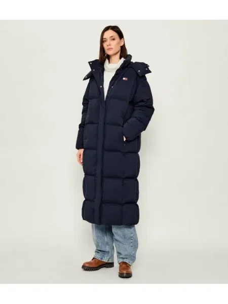 Kabát Tommy Jeans kék