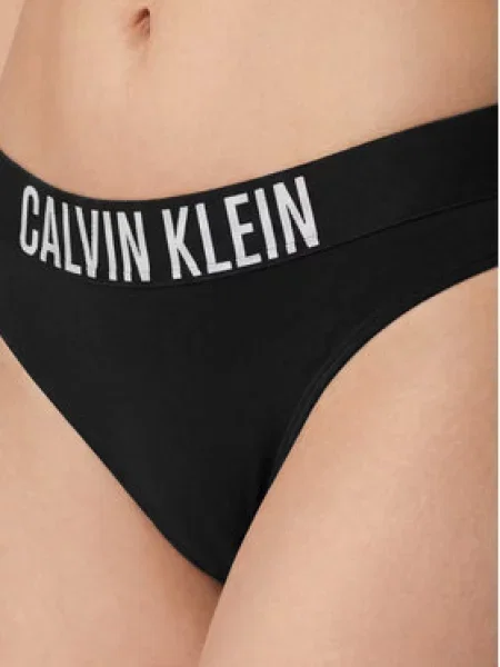Calvin Klein Swimwear Bikini donji dio / bijela crna
