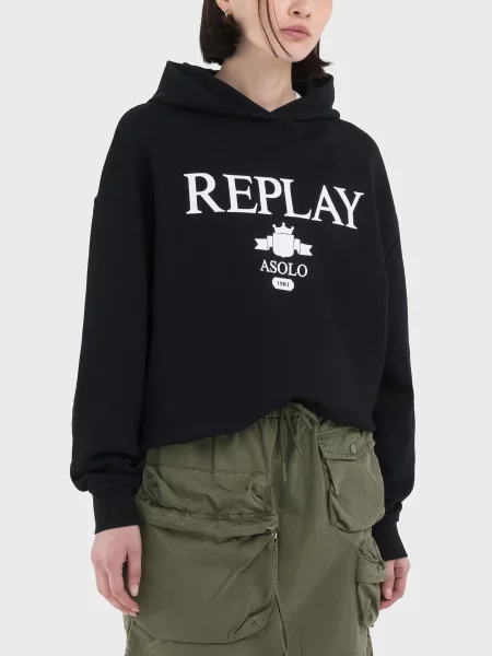Худі Replay чорний